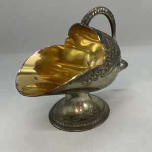 VTG Leonard Silver Plated Sugar Scuttle Bowl